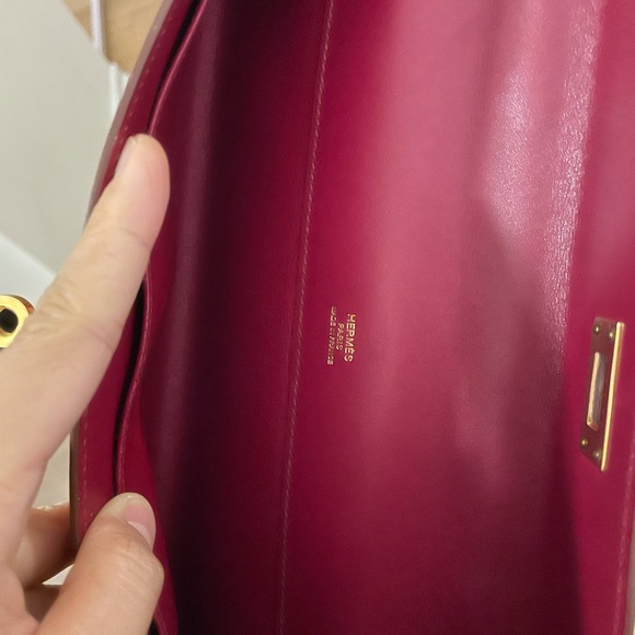 🎆sold🫶🏻Hermès Kelly cut clutch - Picture 4 of 16